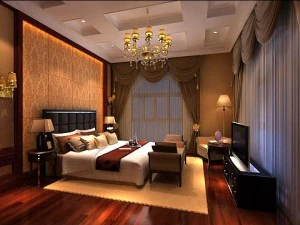 फोटोरिअलिस्टिक बेडरूम 0015 3D मॉडल