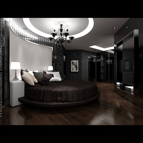 photorealistic bedroom 0019 3D-Modell .c4d .max .obj .3ds .fbx .stl .blend 