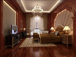 dormitorio fotorrealista 0020 Modelo 3D