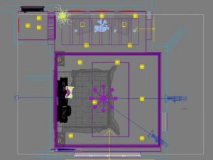 photorealistic bedroom 0027 3D Model