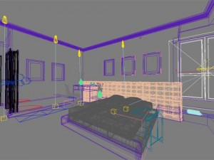 photorealistic bedroom 0029 3D 모델