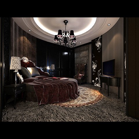 photorealistic bedroom 0034 Modèle 3D .c4d .max .obj .3ds .fbx .stl .blend 