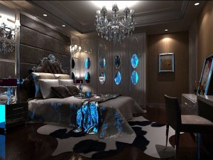 photorealistic bedroom 0035 3D Model