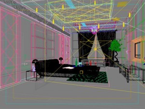 photorealistic bedroom 0036 Model 3D
