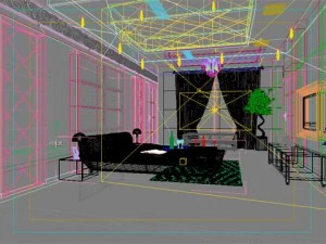 photorealistic bedroom 0036 3D Model
