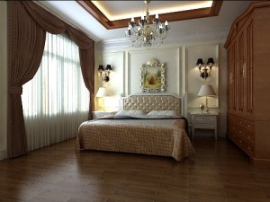 photorealistic bedroom 0038 3D Model