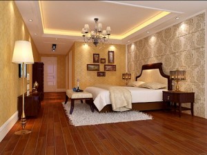 photorealistic bedroom 0040 3D Модель