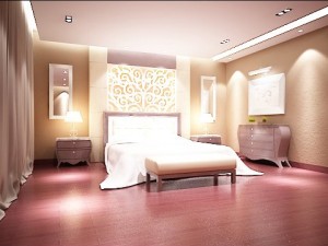 photorealistic bedroom 0041 3D Model