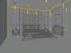 photorealistic bedroom 0041 3D 모델