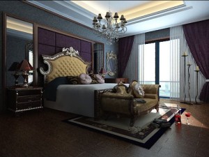 photorealistic bedroom 0042 3D Model