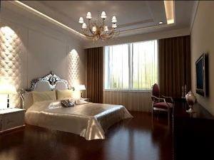 फ़ोटोयथार्थवादी शयनकक्ष 0044 3D मॉडल