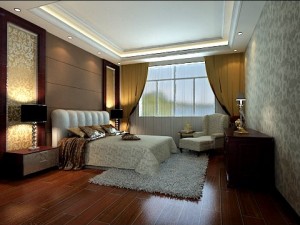 photorealistic bedroom 0046 3D Модель