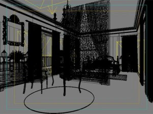 photorealistic bedroom 0047 3D Model
