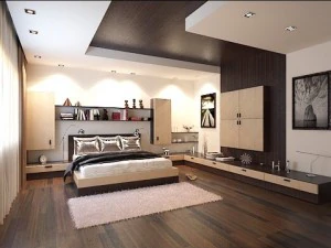 fotorealistische slaapkamer 0052 3D Model