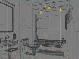 photorealistic bathroom 0002 3D Model