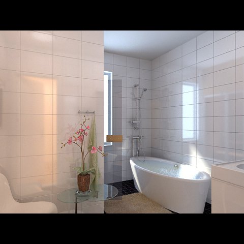 photorealistic bathroom 0003 Modelo 3D .c4d .max .obj .3ds .fbx .stl .blend 