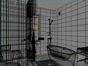 photorealistic bathroom 0003 3D Model