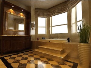 photorealistic bathroom 0007 3D Модель