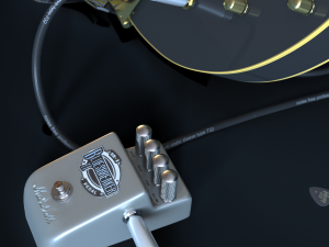 gibson es335 guitar 3D Model
