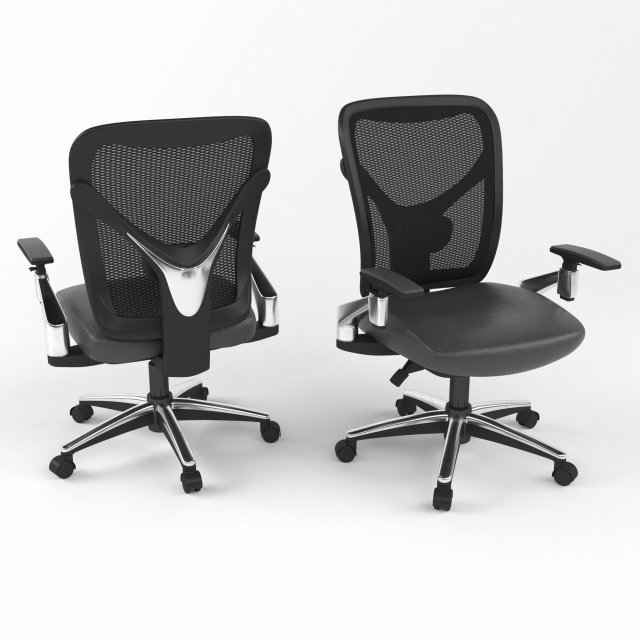office chair 3D Model .c4d .max .obj .3ds .fbx .stl .blend 