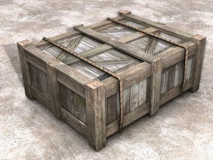 woodbox01 Model 3D