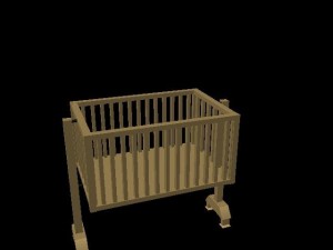 babycot 3D Model