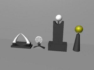 awards Model 3D