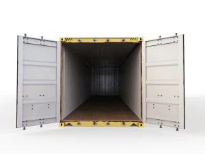 40 feet msc standard shipping container 3D Model