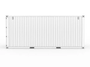 20 feet hapag-lloyd standard shipping container 3D Model