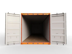 40 feet hapag-lloyd standard shipping container 3D Model