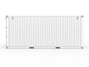 Contenedor de env&iacute;o est&aacute;ndar cma-cgm de 20 pies Modelo 3D
