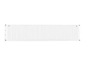 40 feet cma-cgm standard shipping container 3D Model