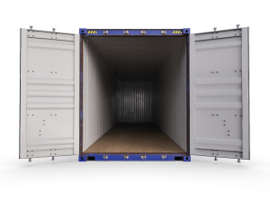 40 feet cma-cgm high cube shipping container Modelo 3D