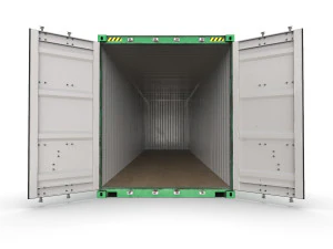 40 feet high cube evergreen shipping container 3D Model