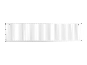 40 feet high cube evergreen shipping container 3D Model