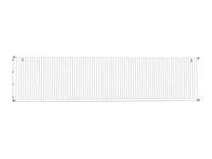 40 feet high cube evergreen shipping container 3D Model