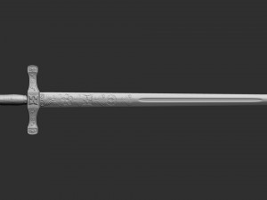 Legendary Sword EXCALIBUR 3D Baskı Modeli