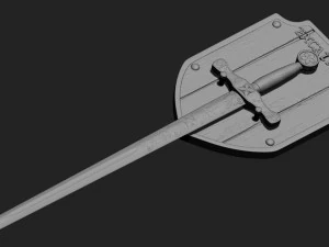 Legendary Sword EXCALIBUR 3D Print Model