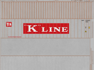 40ft HAMBURG SUD Container Reefer CARRIER Modelo 3D