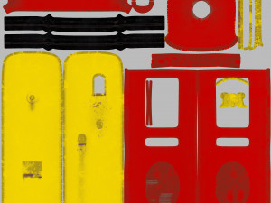 Vintage GILMORE Gas Pump 1948 3D Model