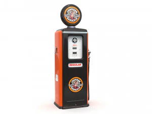 Vintage JOHNSON Gas Pump 3D Model