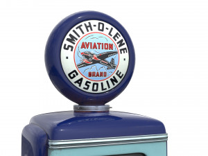 Vintage SMITH-O-LENE Gas Pump 1948 Model 3D