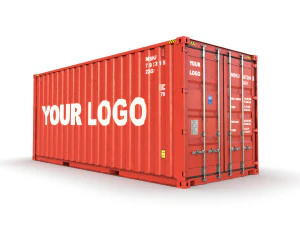 Cont&ecirc;iner gen&eacute;rico de 20 p&eacute;s - edi&ccedil;&atilde;o PSD Modelo 3D