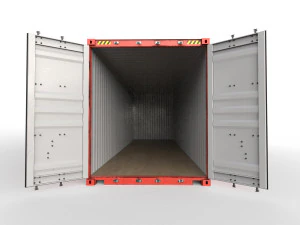 Generic container 40ft high Cube- PSD edit 3D Model