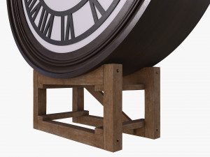 Back to the Future 3- CLOCK 3D 모델