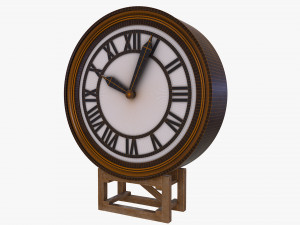 Back to the Future 3- CLOCK 3D 모델