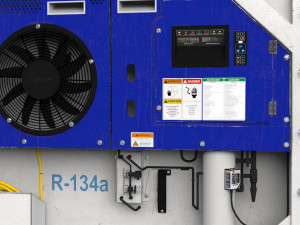 20ft Hamburg Sud shipping Container Reefer CARRIER 3Dモデル