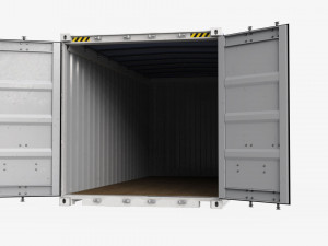 20ft Yang Ming Open Top shipping Container 3D मॉडल
