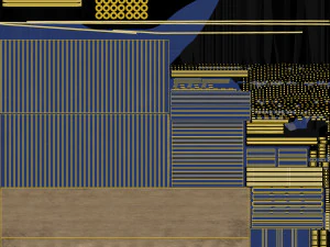 20ft Po Lloid Open Top shipping Container 3D Model