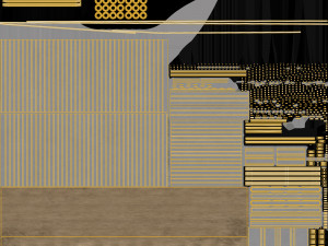 20ft Generic Open Top shipping Container 3D Model